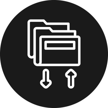 dosya vektör çizgisi simgesi