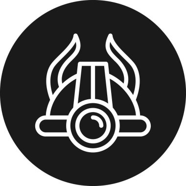 Ateş simgesinin vektör illüstrasyonu