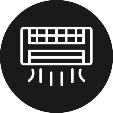 Modern bir simgenin vektör illüstrasyonu