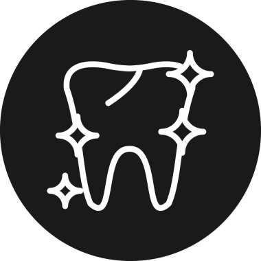 dental tooth line icon