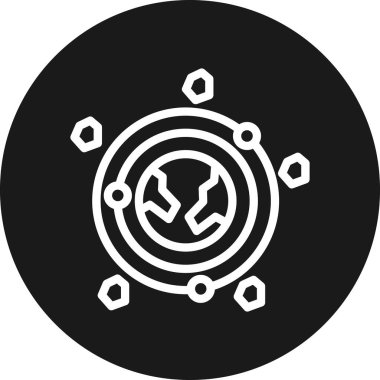 Vektör ayarı Simge illüstrasyonu