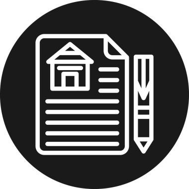 belge simgesi vektör illüstrasyonu