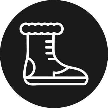 Kış botunun vektör çizimi