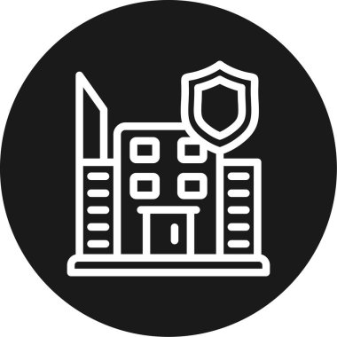 Yapı simgesinin vektör illüstrasyonu