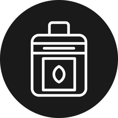 şişe simgesi vektör illüstrasyonu