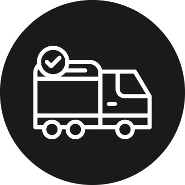 Taşıma simgesinin vektör illüstrasyonu