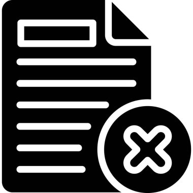 belge dosya simgesini somut biçimde sil