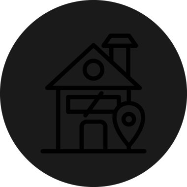 Vektör Ev simgesi illüstrasyonu