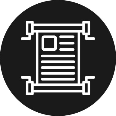 Kitap. Web simgesi basit tasarım