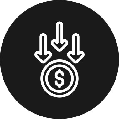 Vektör Doları simge tasarlamak