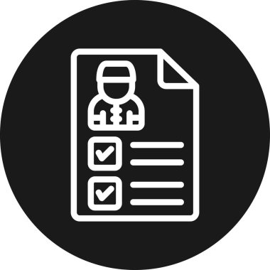 Vektör belgesi Simge illüstrasyonu