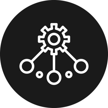 seo modern simgesinin vektör illüstrasyonu