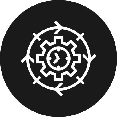 seo modern simgesinin vektör illüstrasyonu