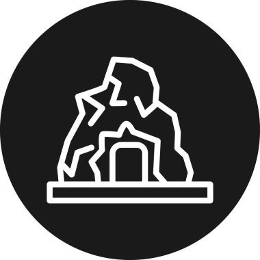 Beyaz şapkalı ve yıldızlı bir adamın vektör çizimi