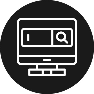 tarayıcı web simgesi, basit biçim