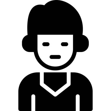 Avatar tarzında erkek çocuk simgesi