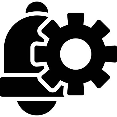 dişli simgesi, vektör çizimi