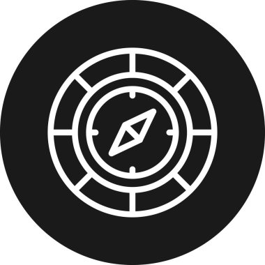 Pusula simgesi vektör resimlemesi