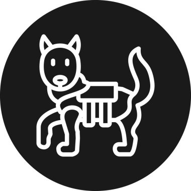 kedi simgesi vektör illüstrasyonu