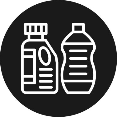 Modern ikon yiyecek eksikliğinin vektör çizimi