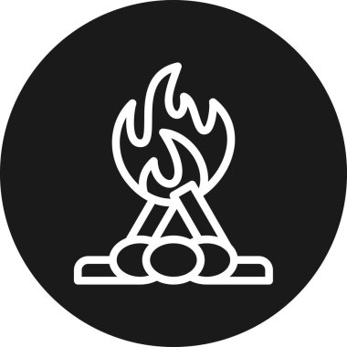 Simge vektör resimlemesini ateşle