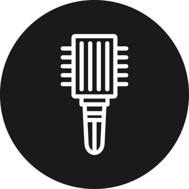 Elektrik tıkacı simgesi, basit biçim