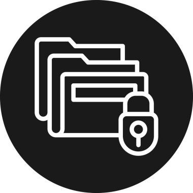 Belge. Web simgesi basit illüstrasyon