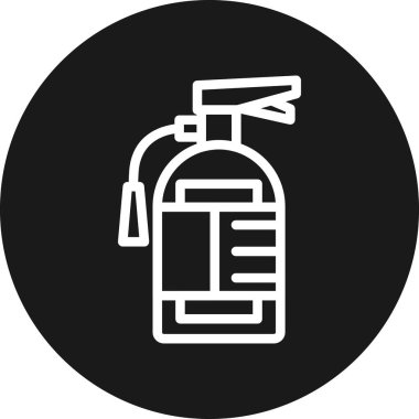 Sıvı sabun ikonu şişesi, basit stil.