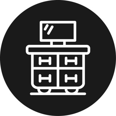 seo modern simgesinin vektör illüstrasyonu