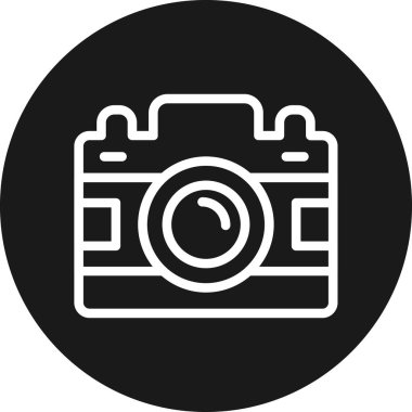 Vektör kamera Simgesi illüstrasyonu