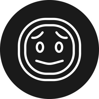 emoji. Web simgesi basit illüstrasyon