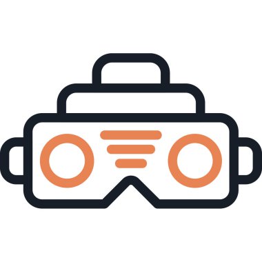 kamera düz vektör simgesi