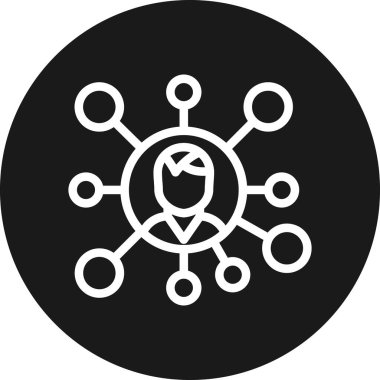 seo modern simgesinin vektör illüstrasyonu