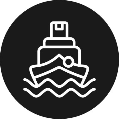 Su ve dalga logosunun vektör çizimi. Stok için su ve su vektör simgesi koleksiyonu.