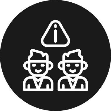 İş ve finans simgesinin vektör illüstrasyonu