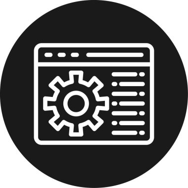 seo modern simgesinin vektör illüstrasyonu