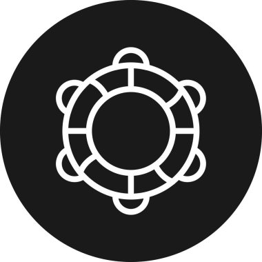 Benzersiz güneş vektörü simgesi