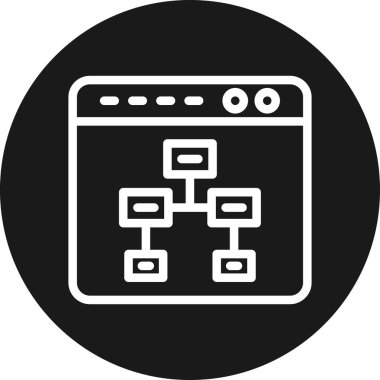 Kolayca düzenleyebilen ve düzenleyebilen Ağ Vektörü simgesi