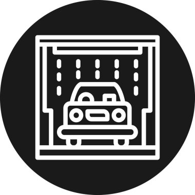 Modern b 'nin vektör illüstrasyonu yol simgesinden yoksun