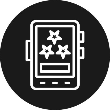 Vektör çizim tasarım Smartphone simgesinin