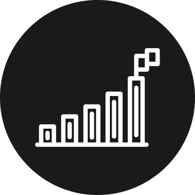grafik ikonu vektör illüstrasyonu