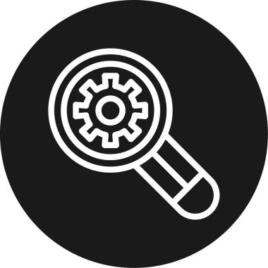 seo modern simgesinin vektör illüstrasyonu