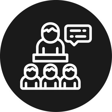 insanlar simge vektör illüstrasyonu