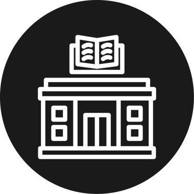 Eğitim simgesinin vektör illüstrasyonu