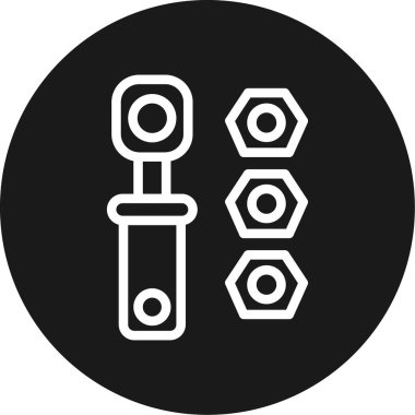 Modern simgenin vektör illüstrasyonu