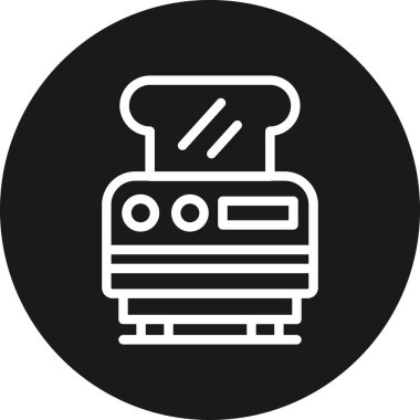 Gıda simgesinin vektör illüstrasyonu