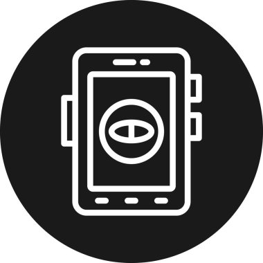 vektör telefon simgesi çizimi