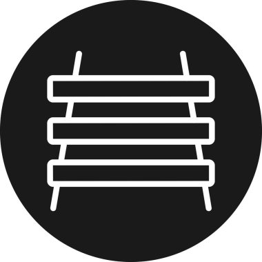 Tahta bank ikonu. Beyaz arkaplanda izole edilmiş web tasarımı için basit bir bank vektör simgesi çizimi