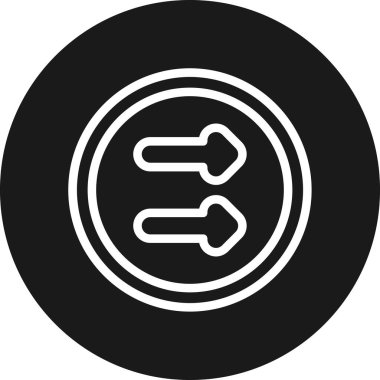 Seo simgesinin vektör illüstrasyonu