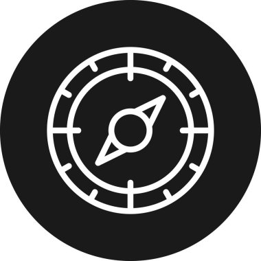 Pusula simgesi vektör resimlemesi